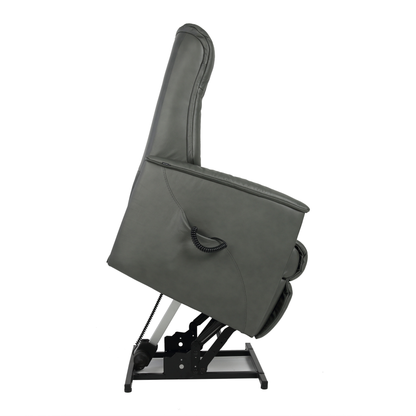 Fjords Memphis Leather Lift Recliner Chair with Motorized Headrest