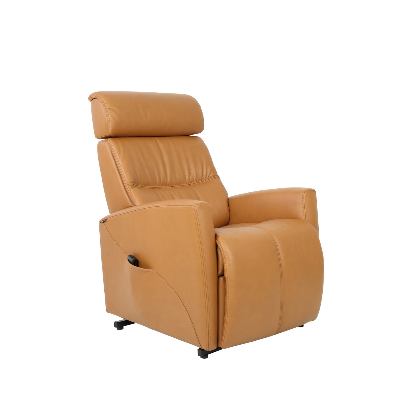 Fjords Milan Leather Lift Recliner Chair with Motorized Headrest