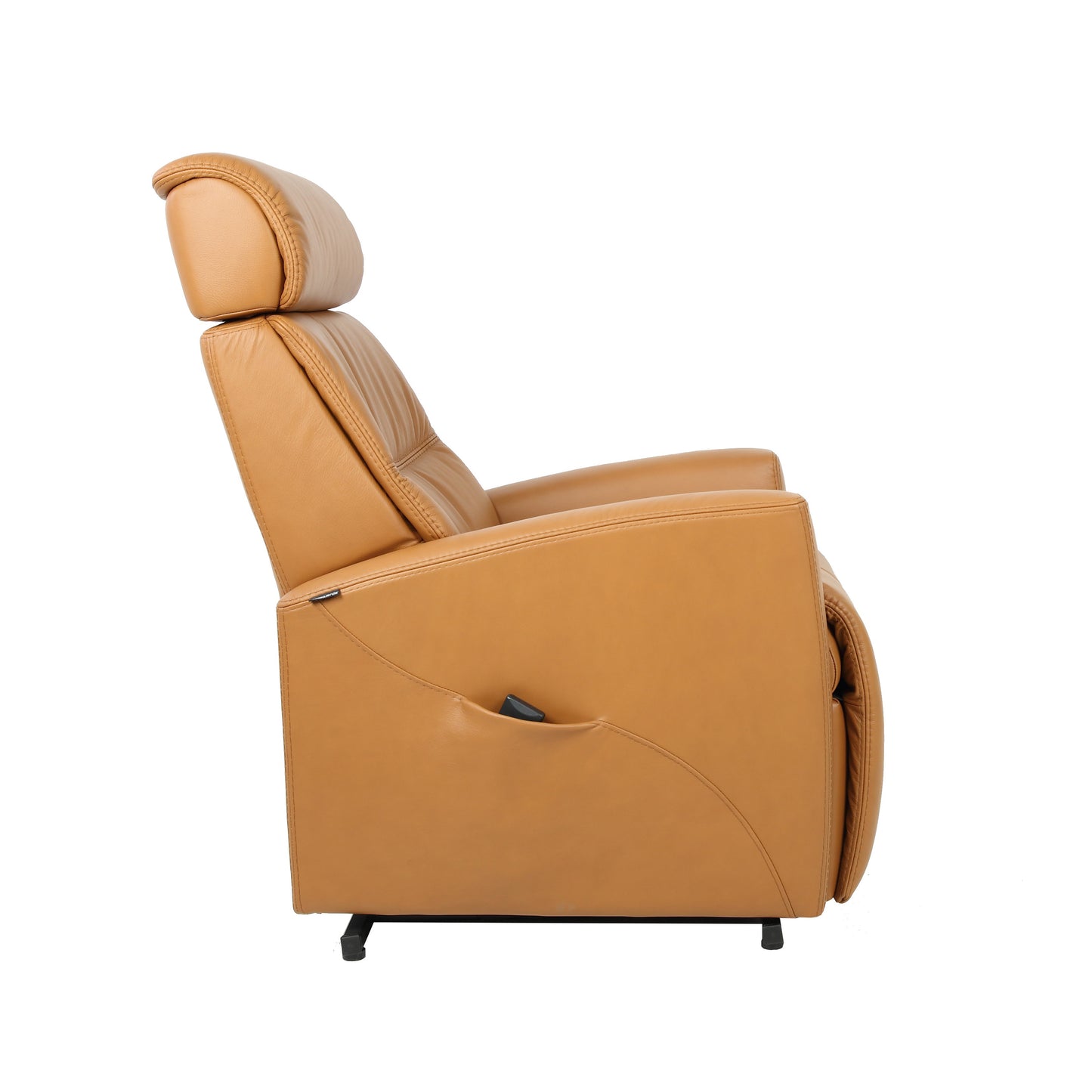 Fjords Milan Leather Lift Recliner Chair with Motorized Headrest