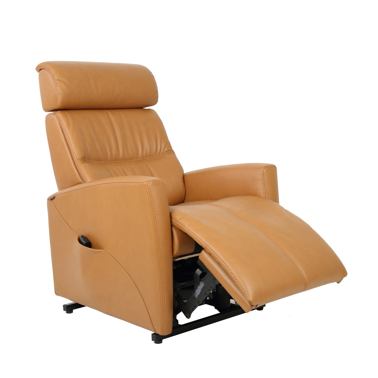 Fjords Milan Leather Lift Recliner Chair with Motorized Headrest