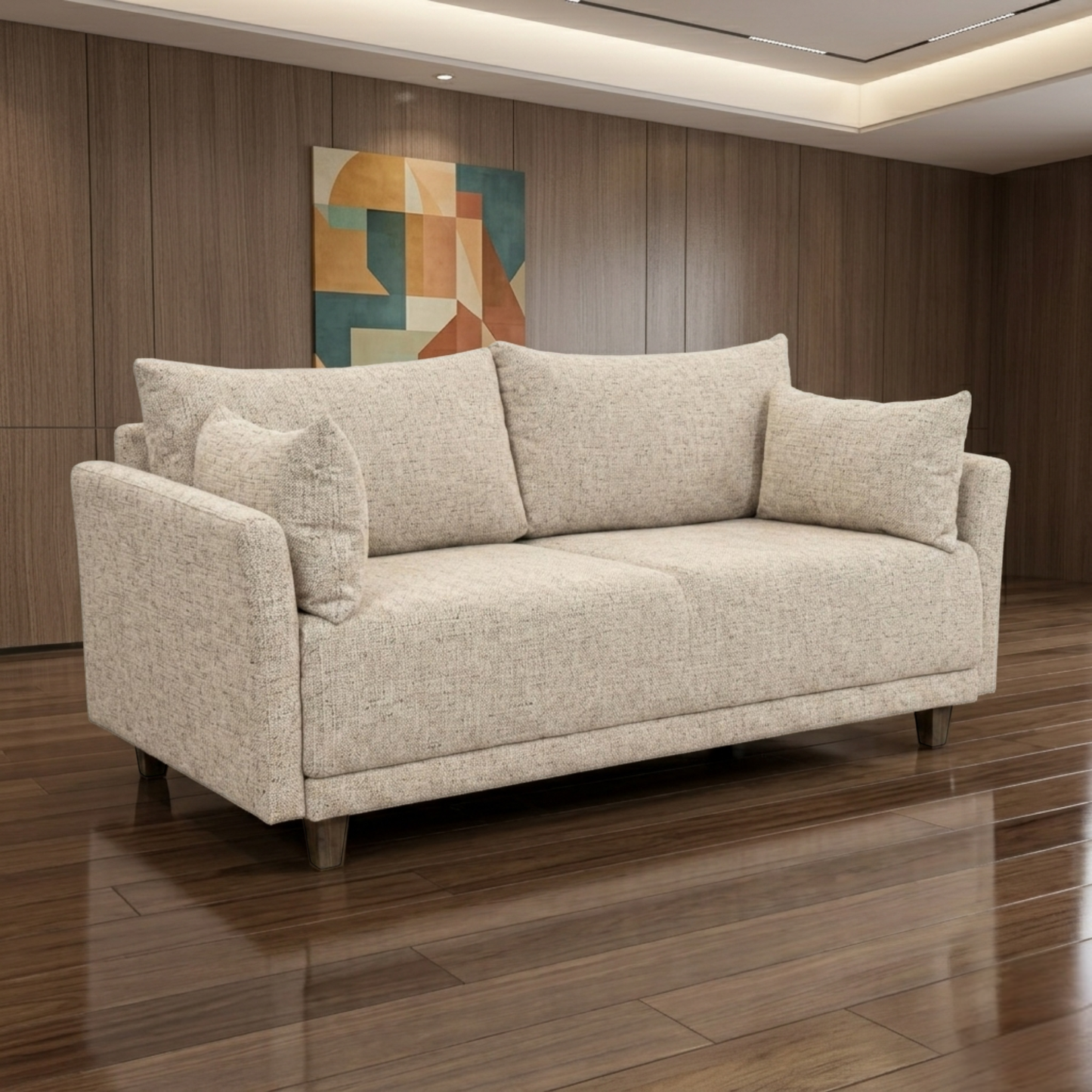 Fjords Nordic Hanna Fabric Queen Sleeper Sofa
