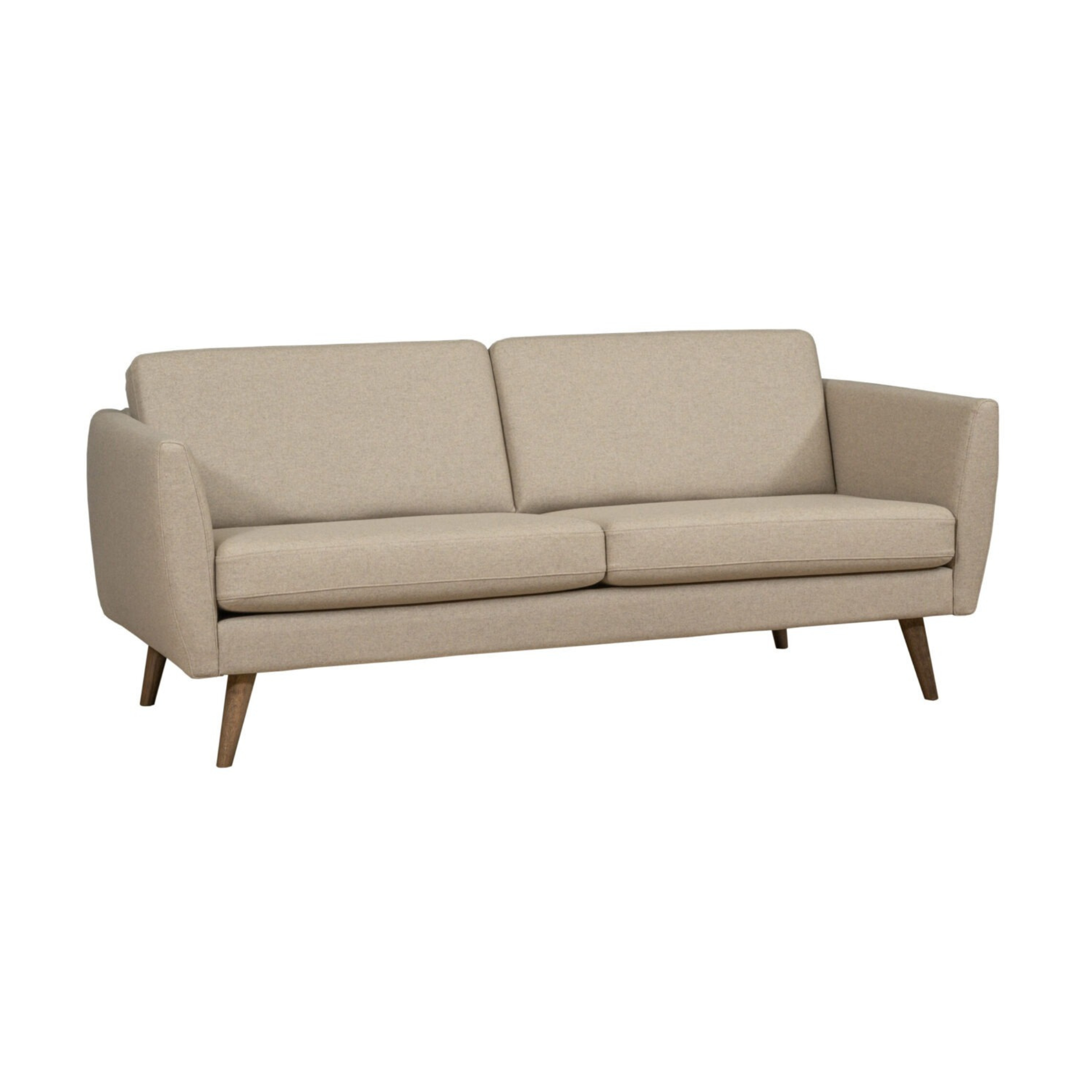 Fjords Nordic Upholstered 3 Seater Sofa with Track Arms-comfortdesignfurniture