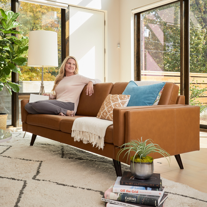 Fjords Nordic Upholstered 3 Seater Sofa with Track Arms-comfortdesignfurniture