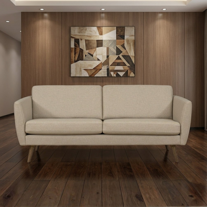 Fjords Nordic Upholstered 3 Seater Sofa with Track Arms-comfortdesignfurniture