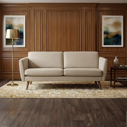 Fjords Nordic Upholstered 3 Seater Sofa with Track Arms-comfortdesignfurniture