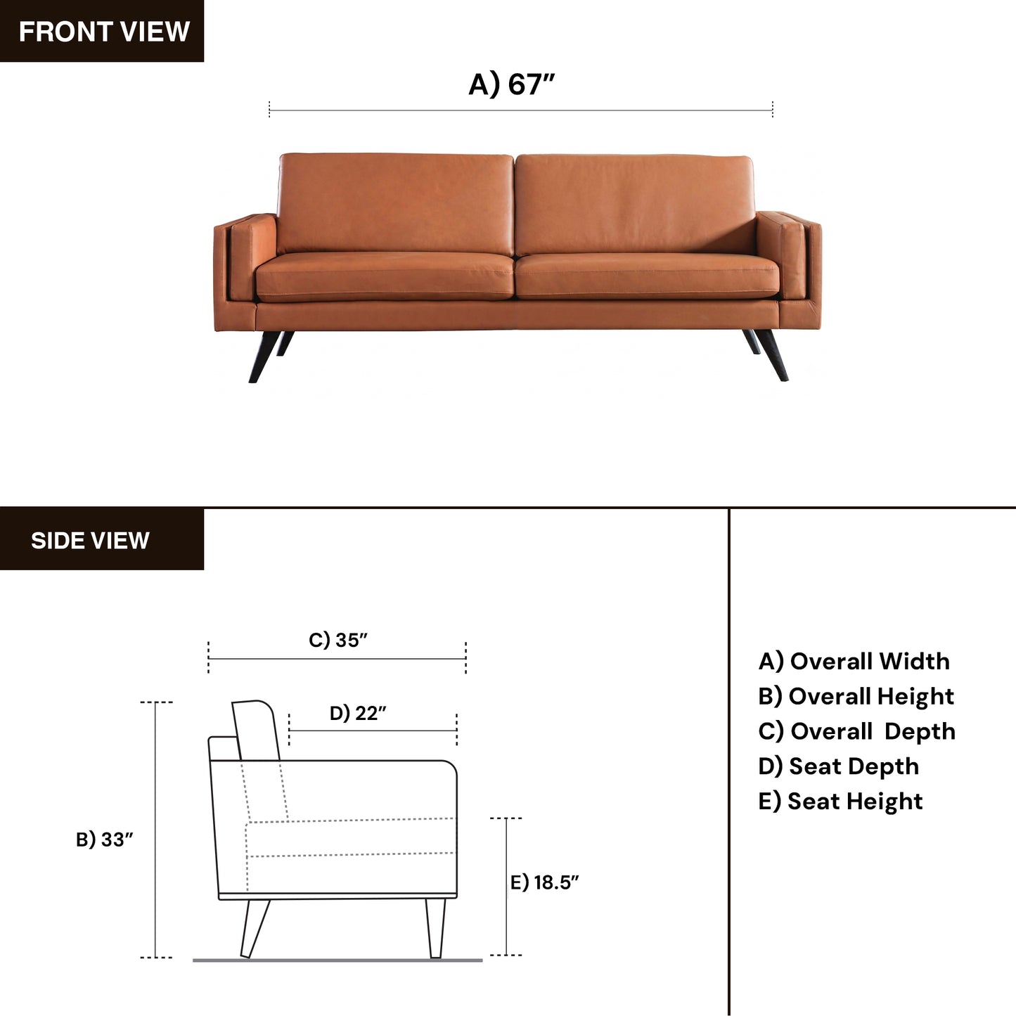 Fjords Nordic Upholstered 3 Seater Sofa with Track Arms-comfortdesignfurniture
