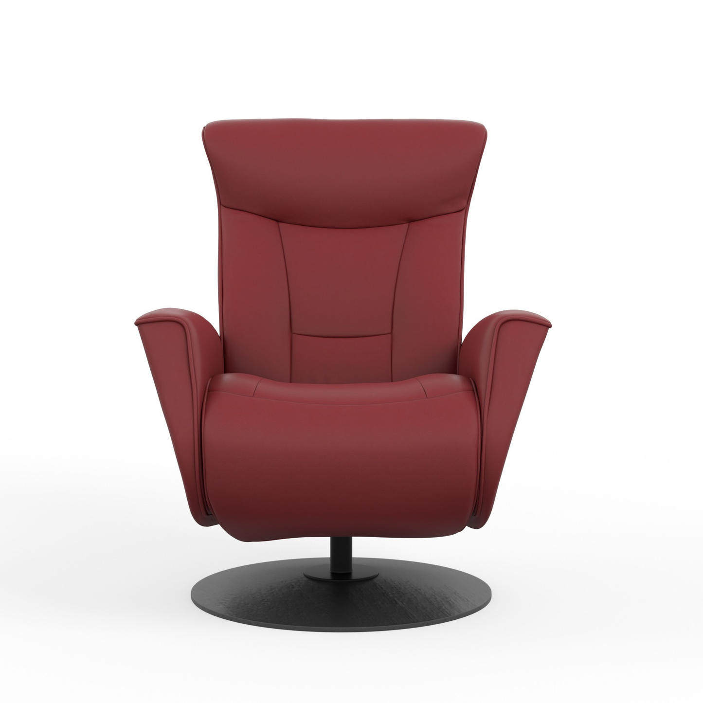 Fjords Oskar Leather Swivel Glider Power Recliner Chair