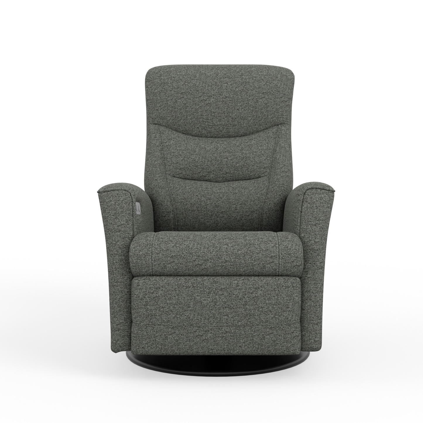 Fjords Oslo Leather Power Recliner Chair With Swivel Base