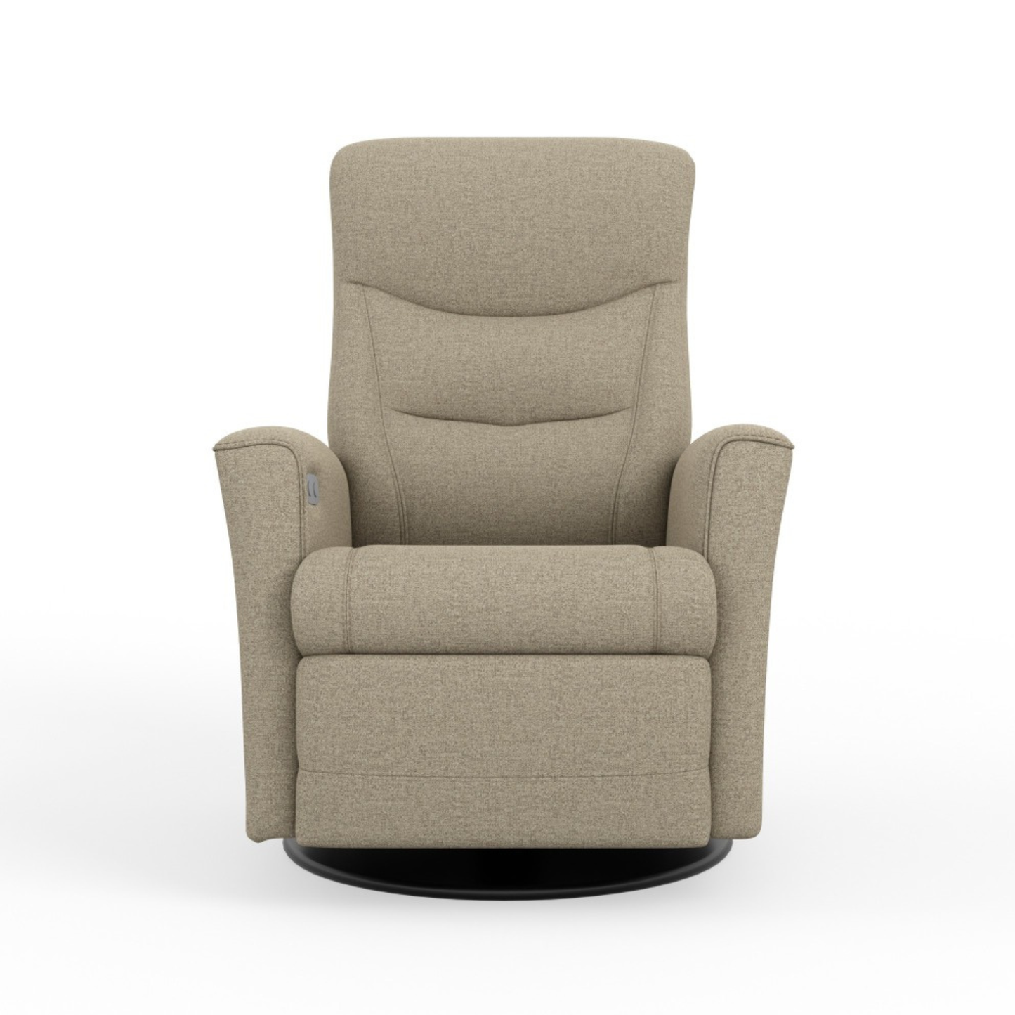 Fjords Oslo Leather Power Recliner Chair With Swivel Base