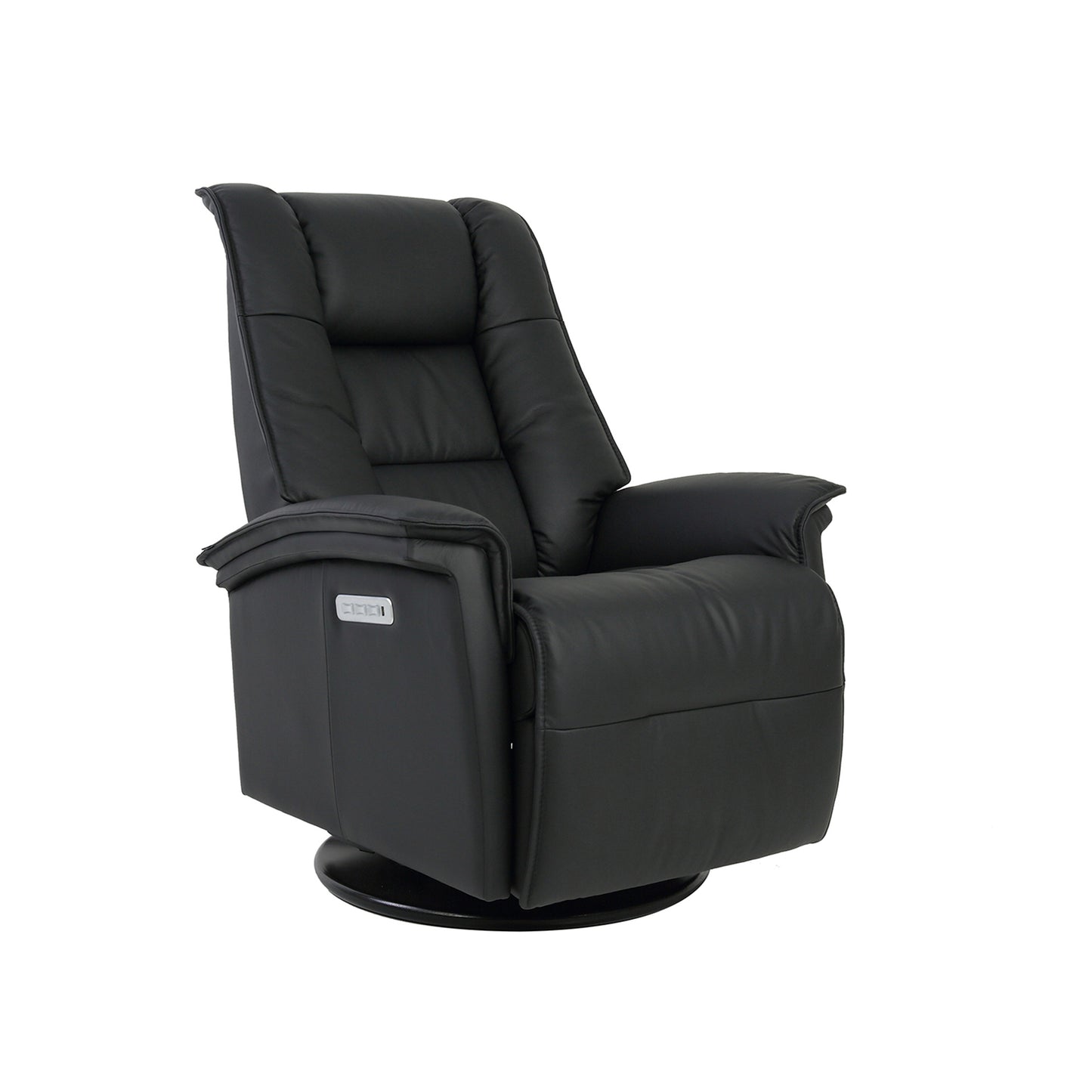 Fjords Paris Leather Recliner Lumbar Support & Rocking Motion Chair