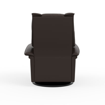 Fjords Paris Leather Recliner Lumbar Support & Rocking Motion Chair