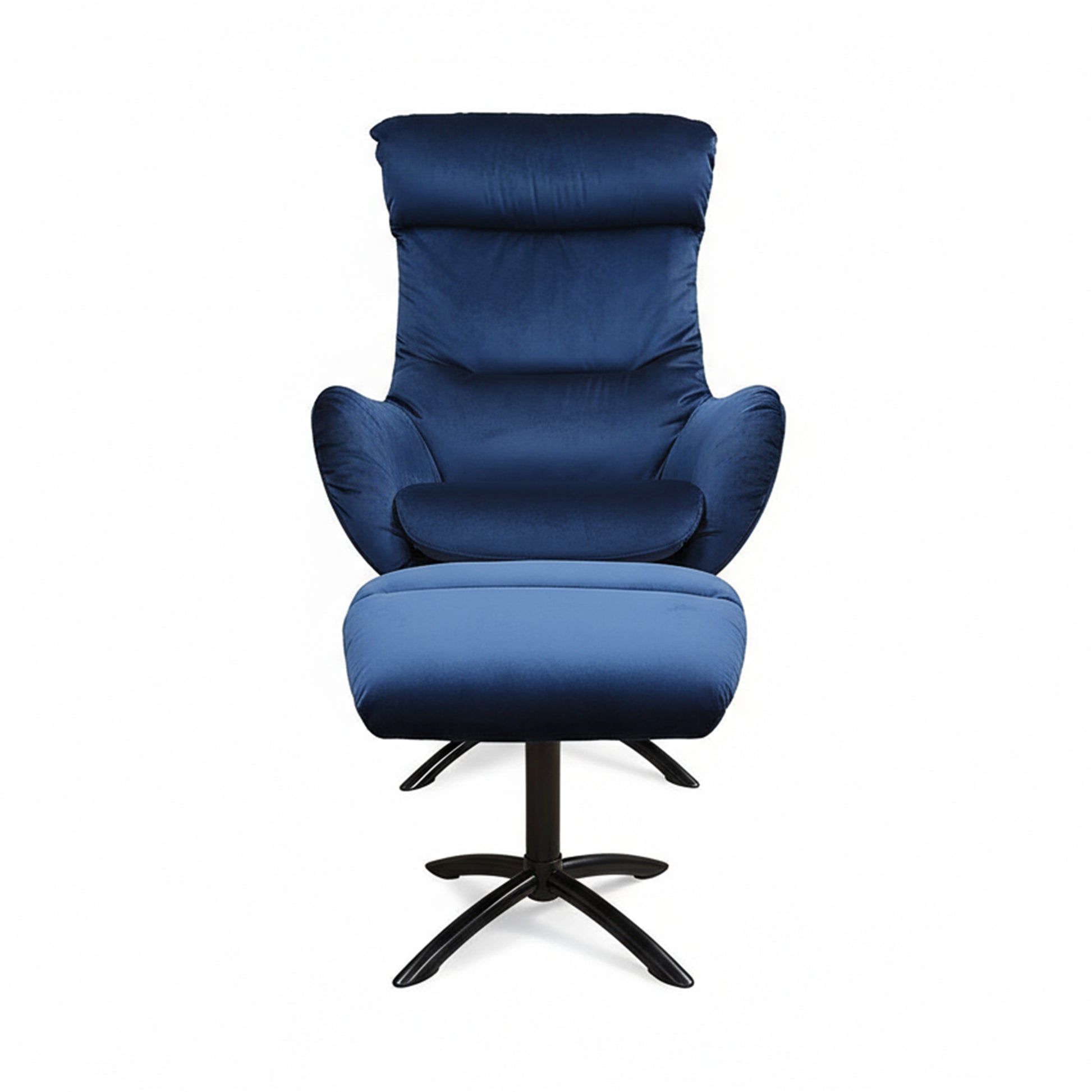 Fjords Skagen chair - close-up of velvet upholstery for comfort furniture