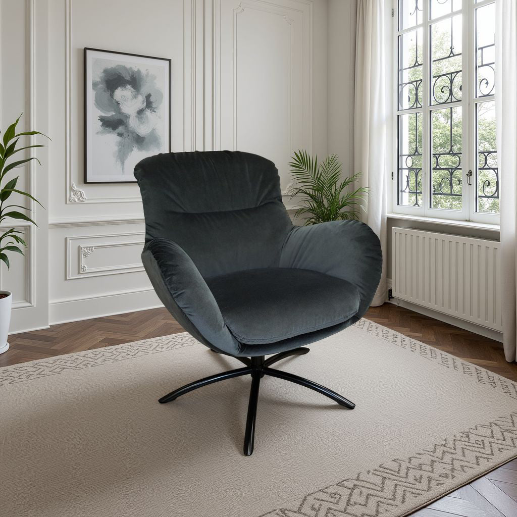 Fjords Skagen chair-front view lifestyle room setting for comfort furniture