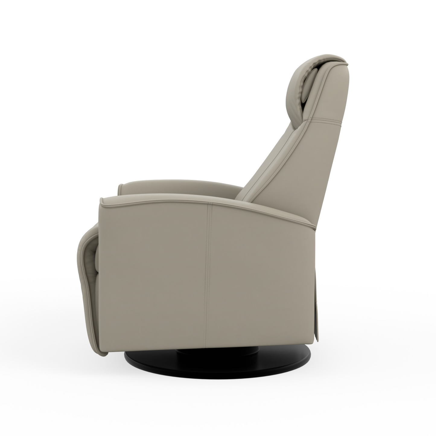 Fjords Urban Leather Swivel Glider Power Recliner Chair