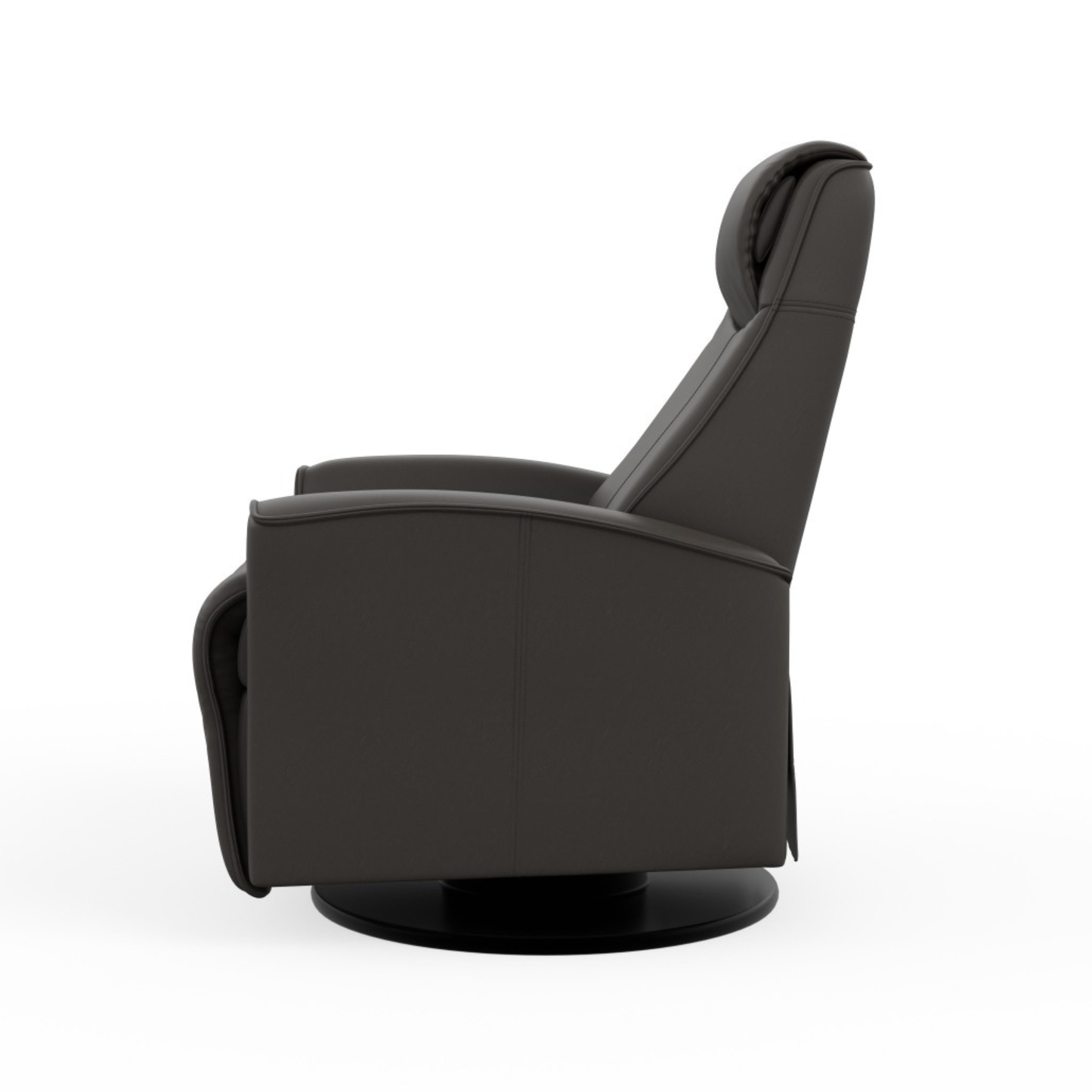 Fjords Urban Leather Swivel Glider Power Recliner Chair