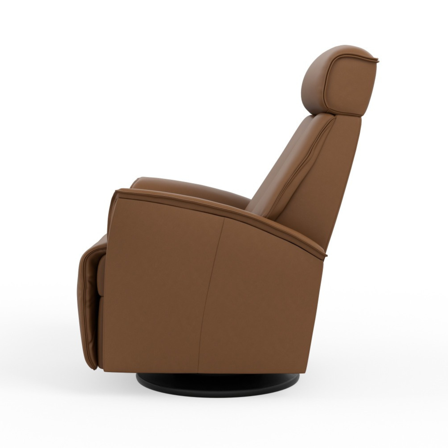 Fjords Venice Leather Swivel Glider Power Recliner Chair