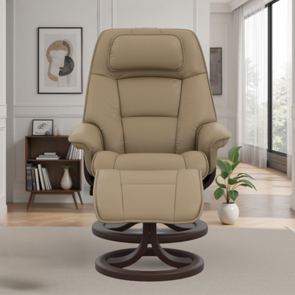 Fjords Admiral R chair in room setting for comfort furniture