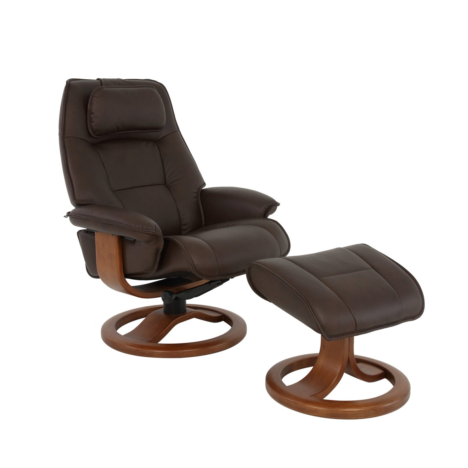 Fjords Admiral R recliner - craftsmanship close-up for comfort furniture