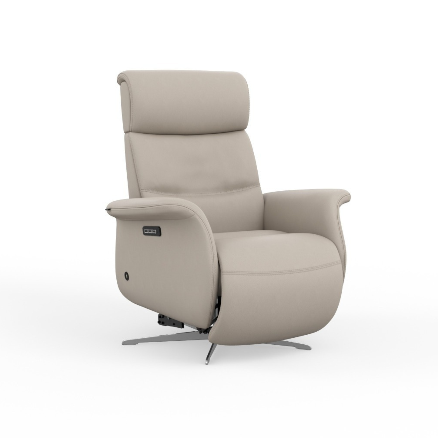 Fjords Cosmo Leather Triple Motor Zero Gravity Recliner Chair-comfortdesignfurniture