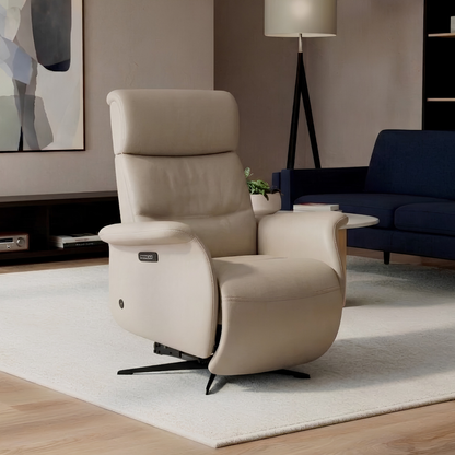 Fjords Cosmo Leather Triple Motor Zero Gravity Recliner Chair-comfortdesignfurniture