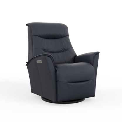 Fjords Dallas Swing Relaxer Leather Recliner Chair