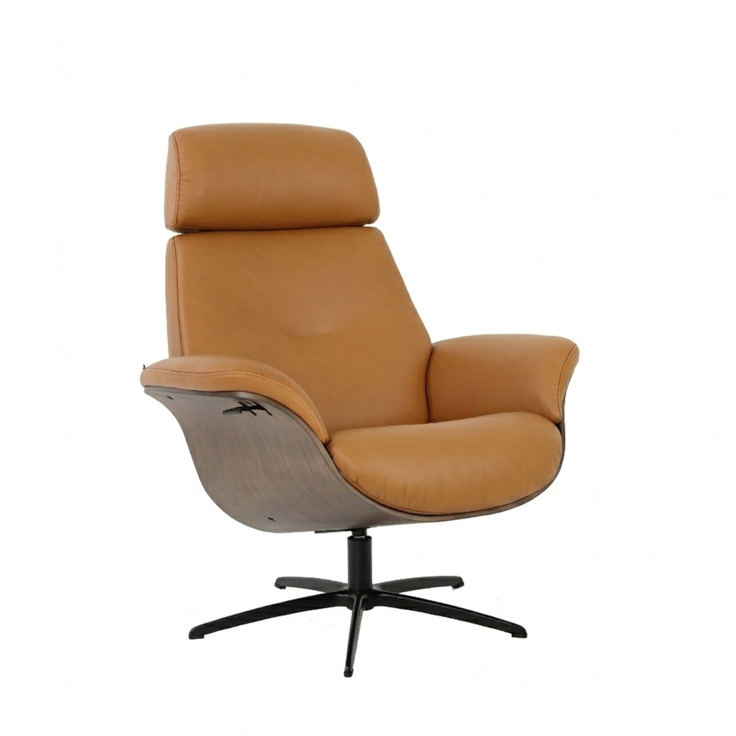 Fjords Falcon Swivel Manual Recliner Chair With Footstool