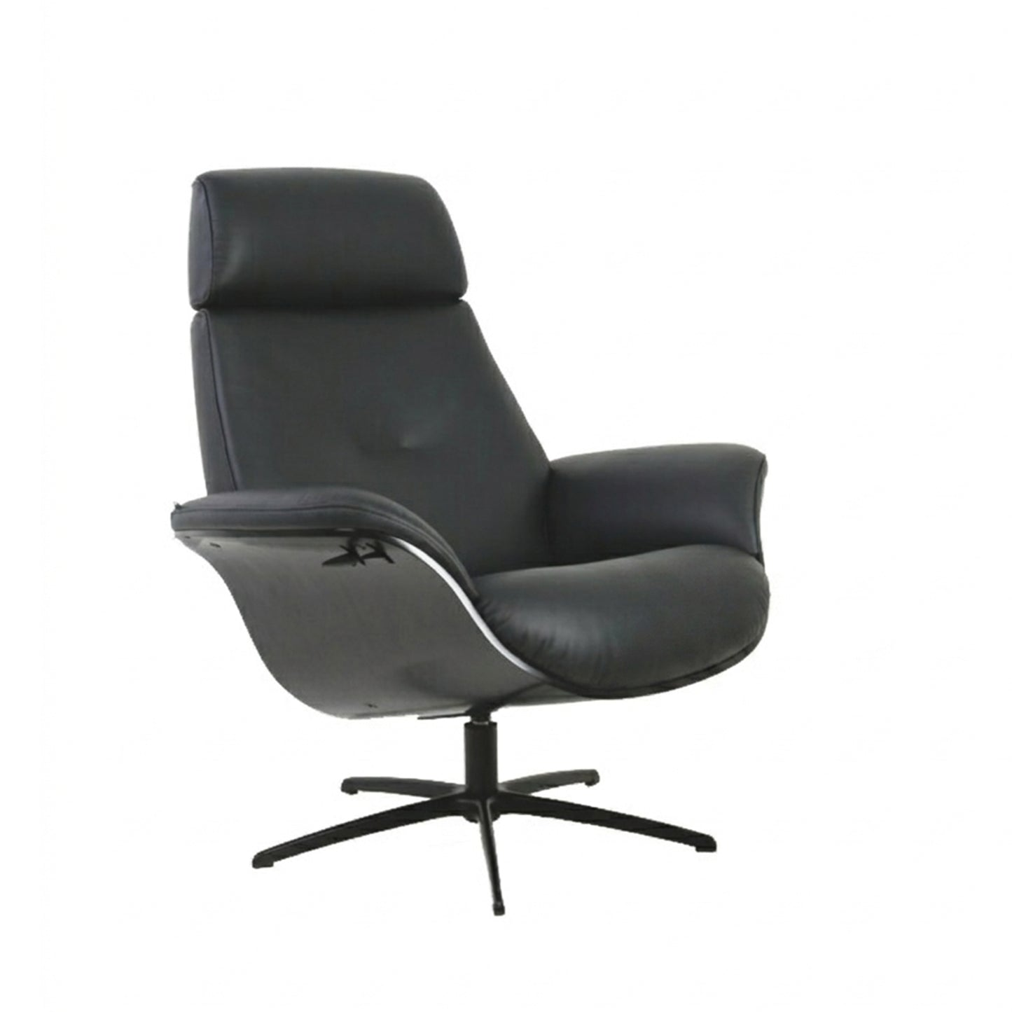Fjords Falcon Swivel Manual Recliner Chair With Footstool