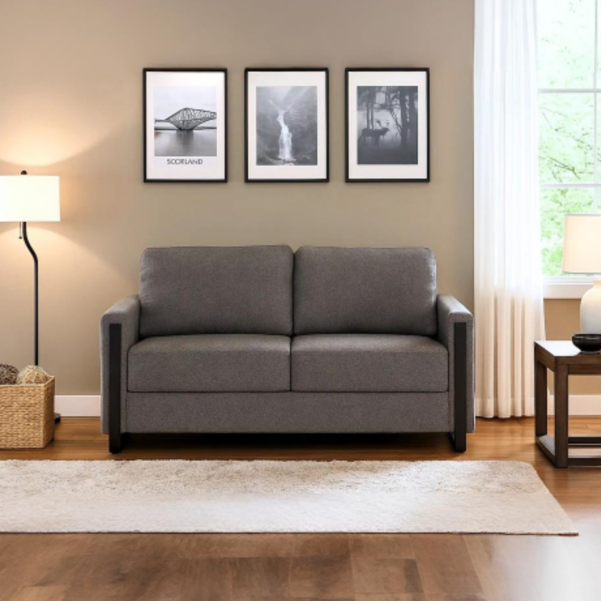 Fjords Mia Nordic Rest Fabric Sleeper Sofa-ComfortDeisgn