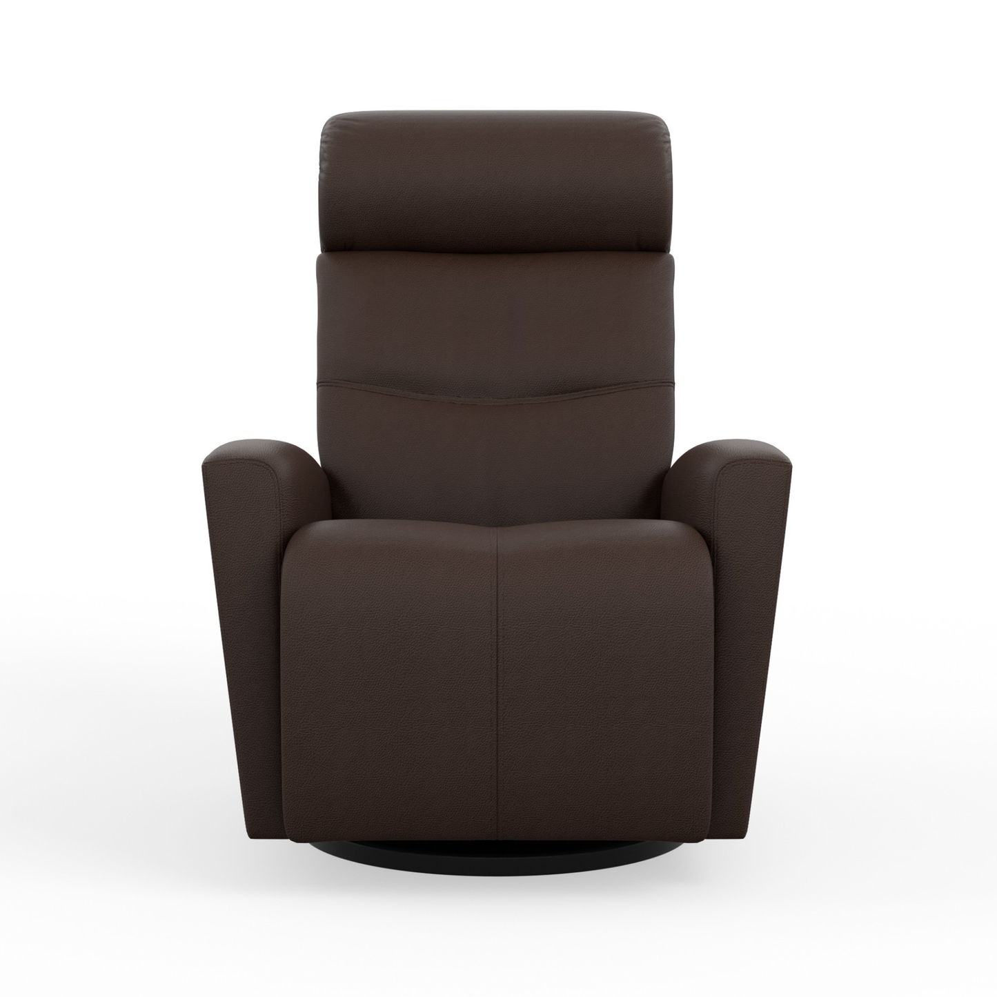 Fjords Milan Leather Swivel Glider Power Recliner Chair