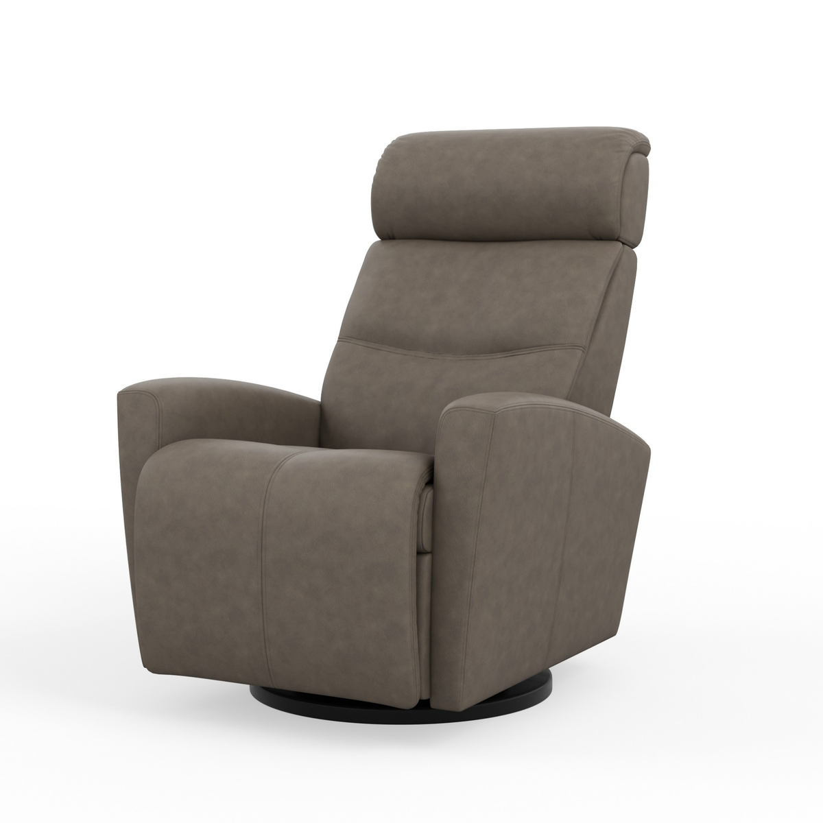 Fjords Milan Leather Swivel Glider Power Recliner Chair-Comfortdesignfurniture