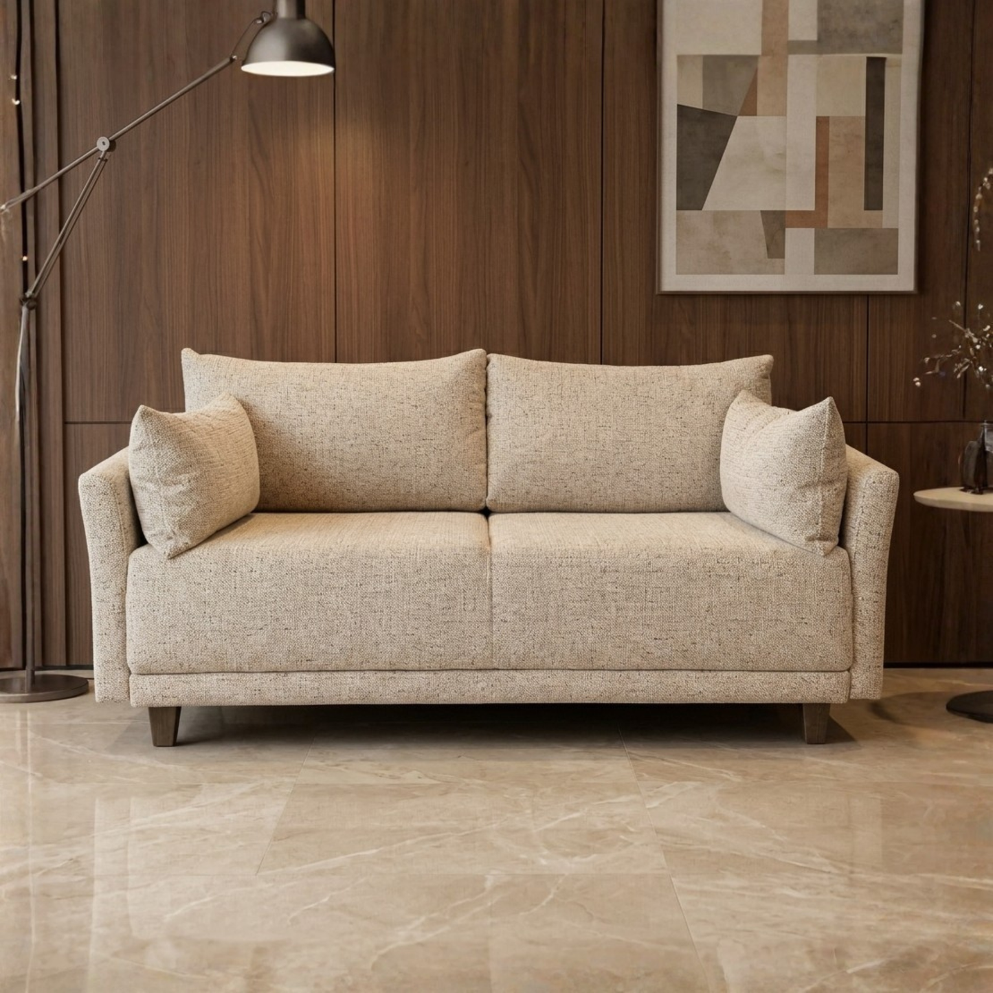 Fjords Nordic Hanna Fabric Queen Sleeper Sofa