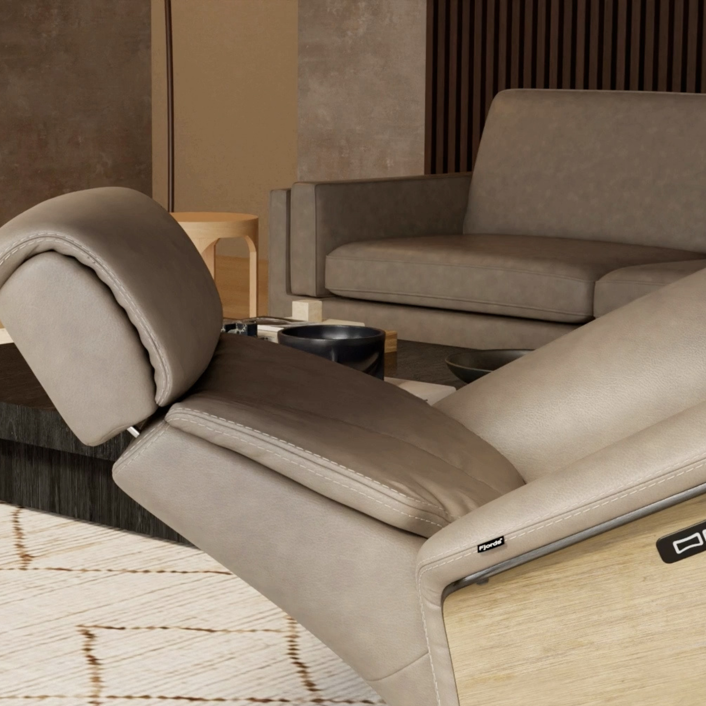 Fjords Nova Zero Gravity Recliner Chair With Motorized Headrest