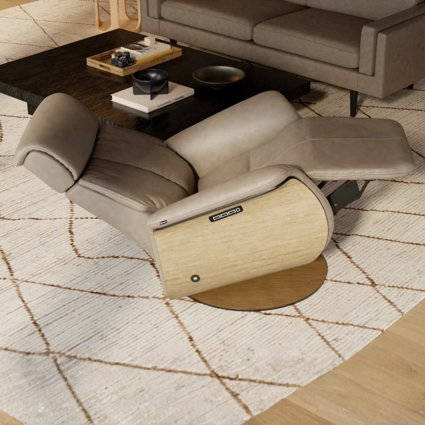 Fjords Nova Zero Gravity Recliner Chair With Motorized Headrest