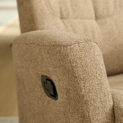 Fjords Oslo Manual Leather Swivel Recliner Chair