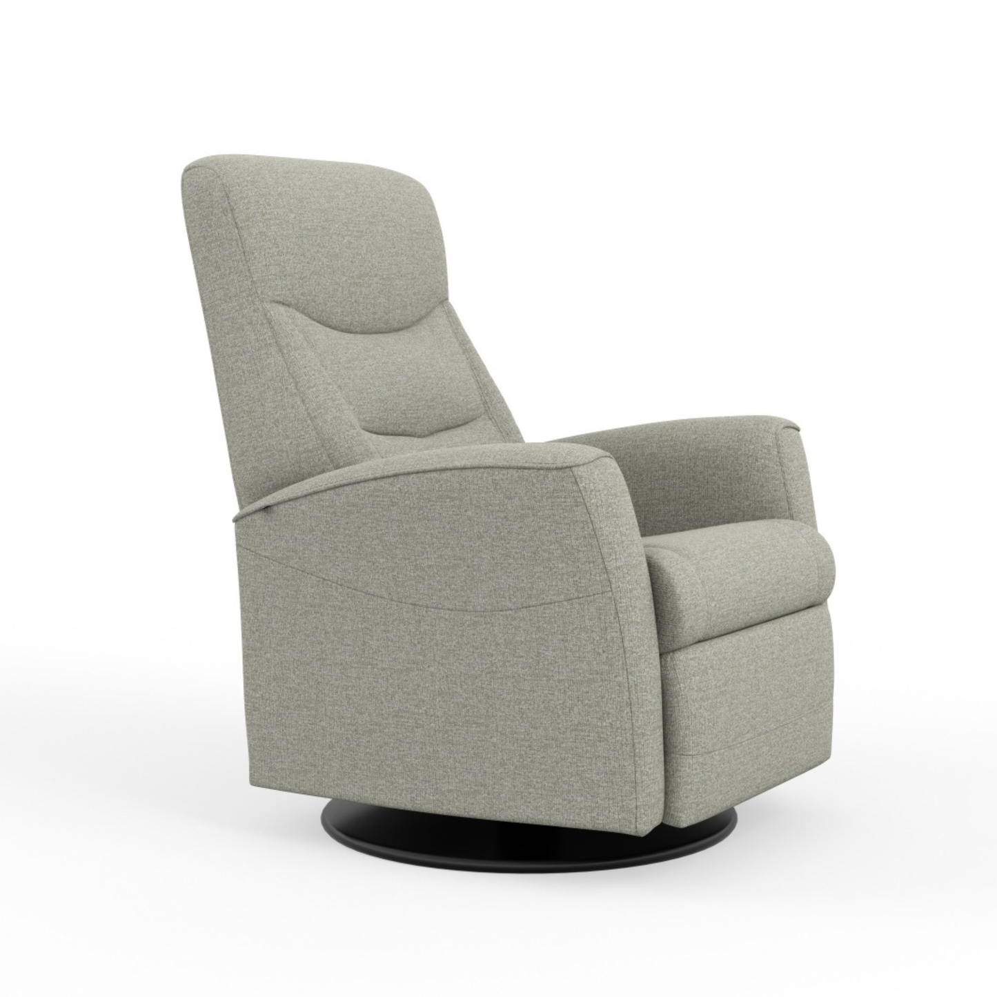 Fjords Oslo Manual Leather Swivel Recliner Chair