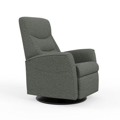 Fjords Oslo Manual Leather Swivel Recliner Chair