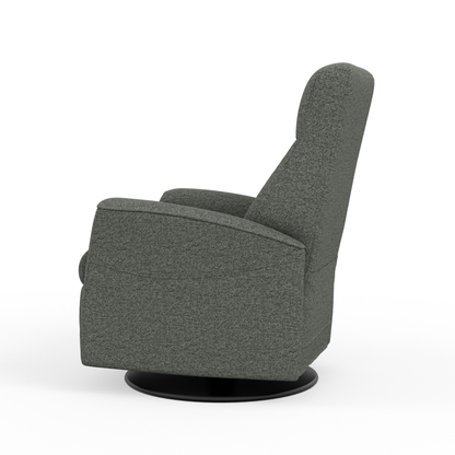 Fjords Oslo Manual Leather Swivel Recliner Chair