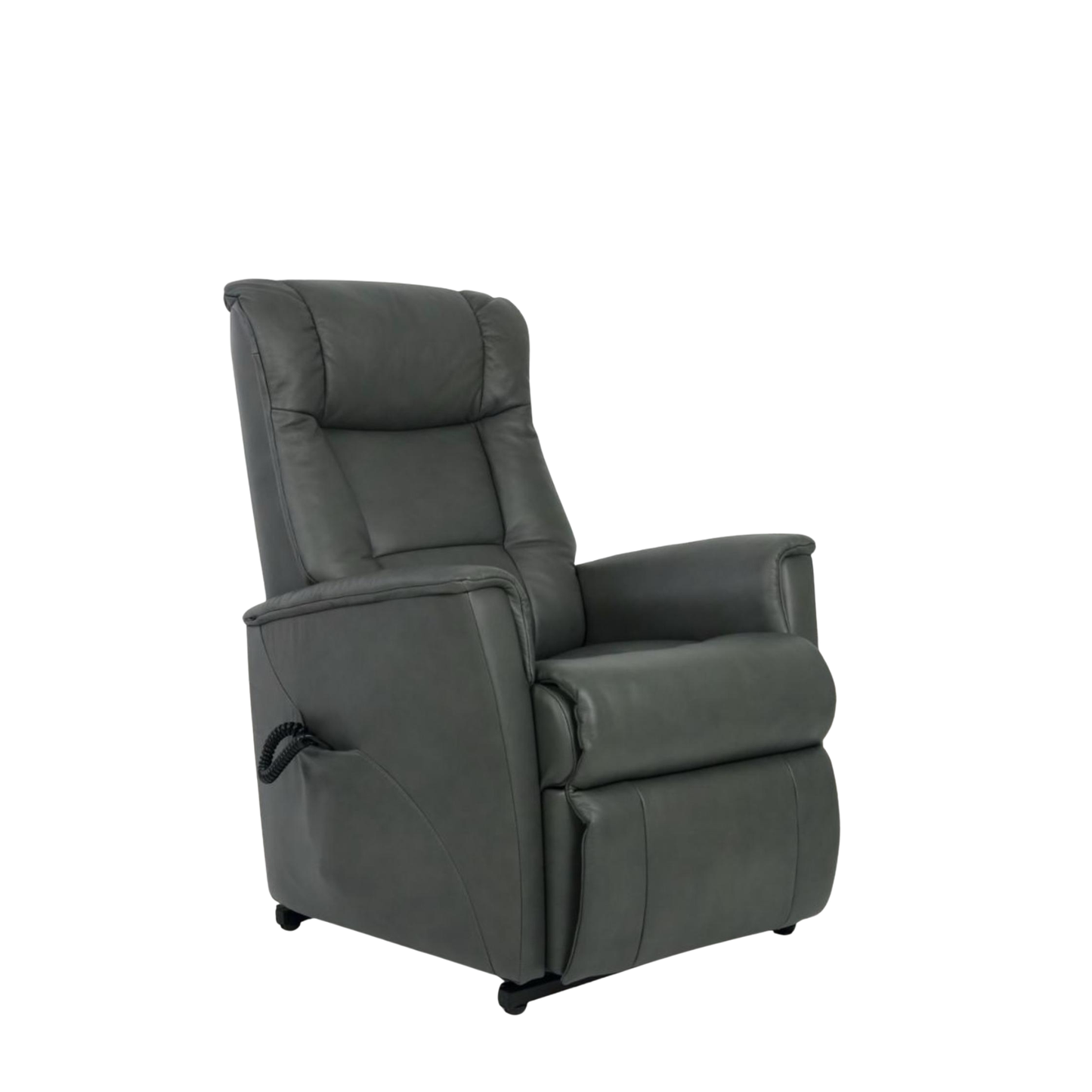 Fjords Memphis Leather Lift Recliner Chair with Motorized Headrest