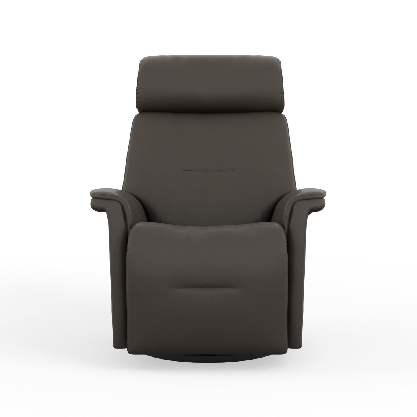 Fjords Rome Leather Power Recliner Chair With Swivel Glider Motion