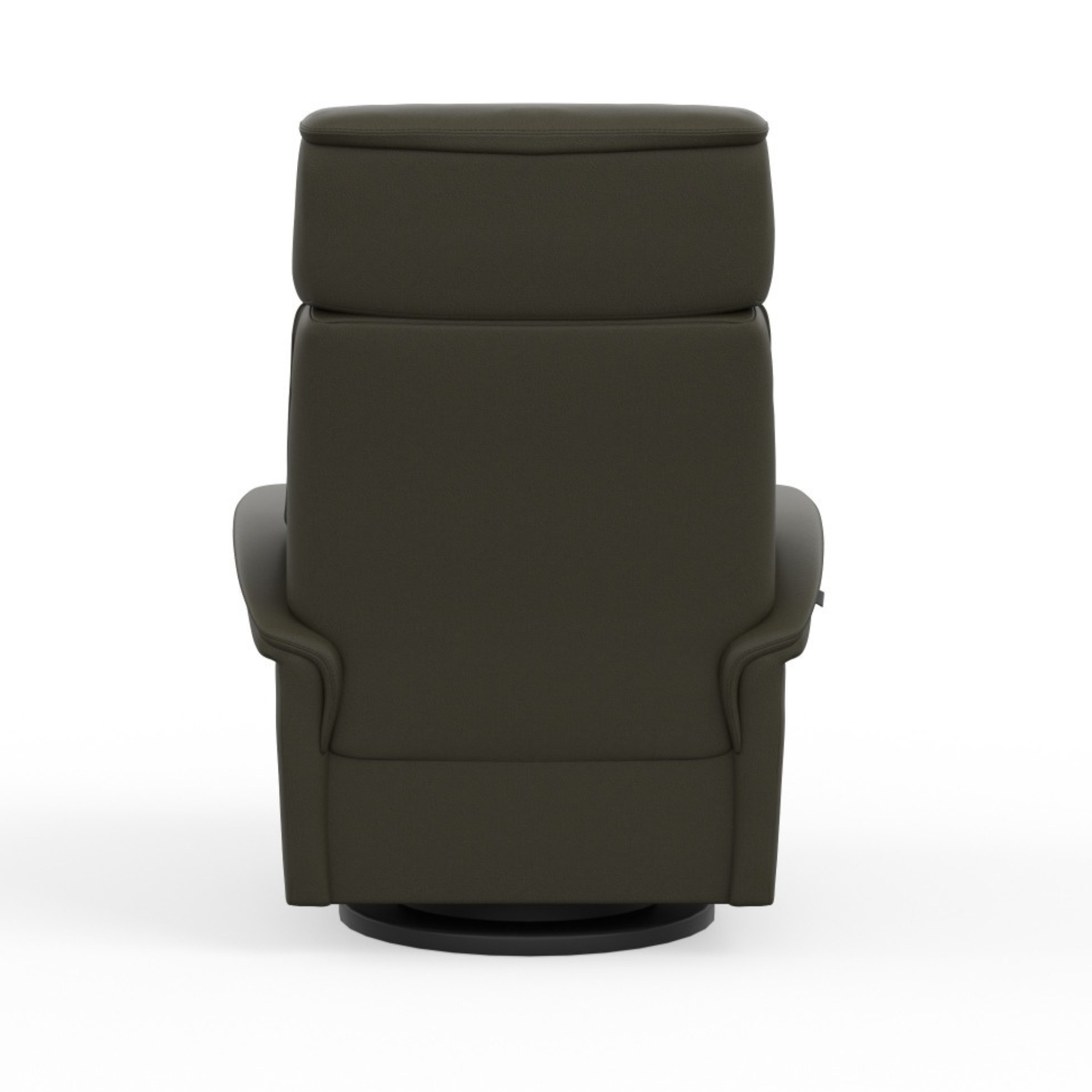 Fjords Rome Leather Power Recliner Chair With Swivel Glider Motion