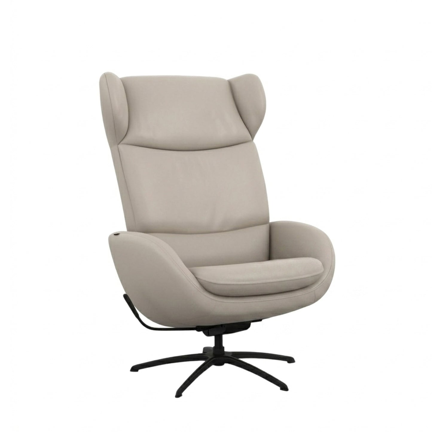 Fjords Stella Recliner Chair and Ottoman with Rocking Glide Swivel Base