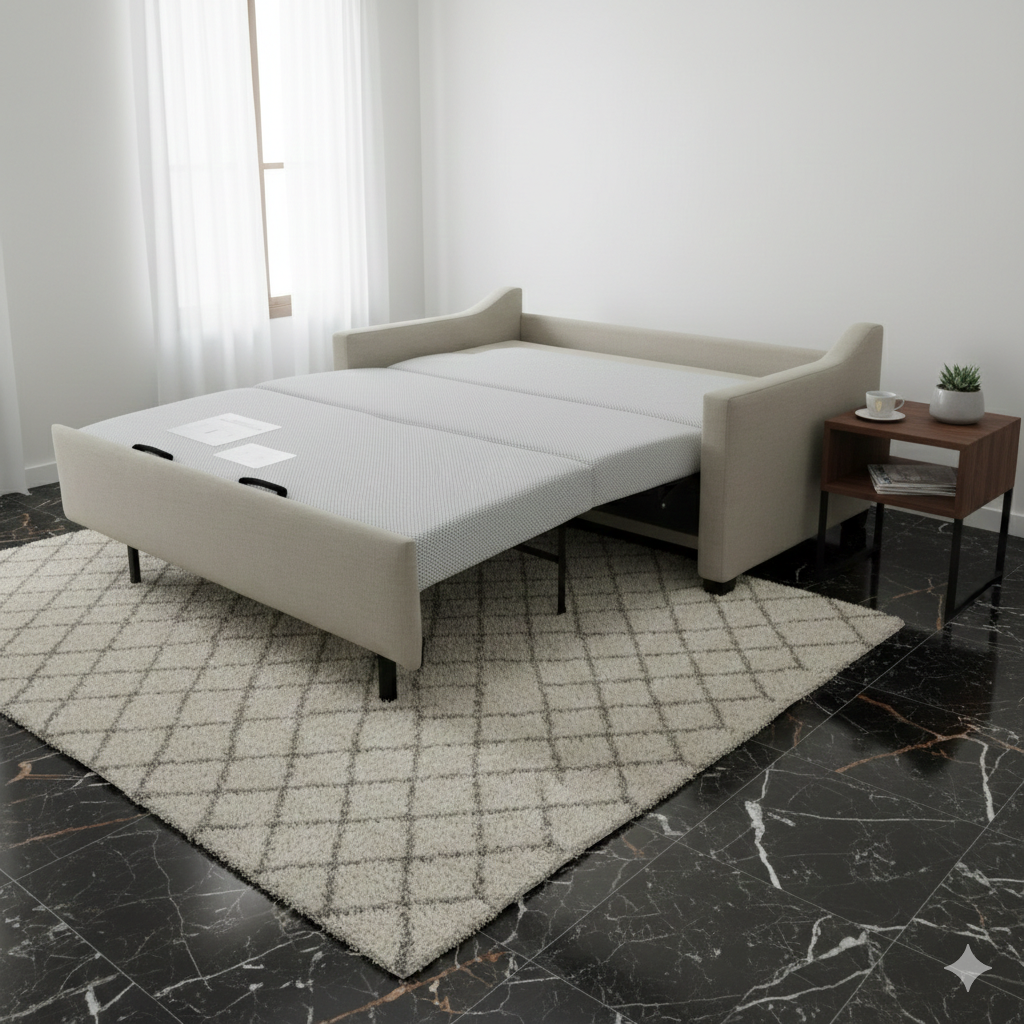 Klaussner Perrin Queen Sleeper with Platform Sleep System