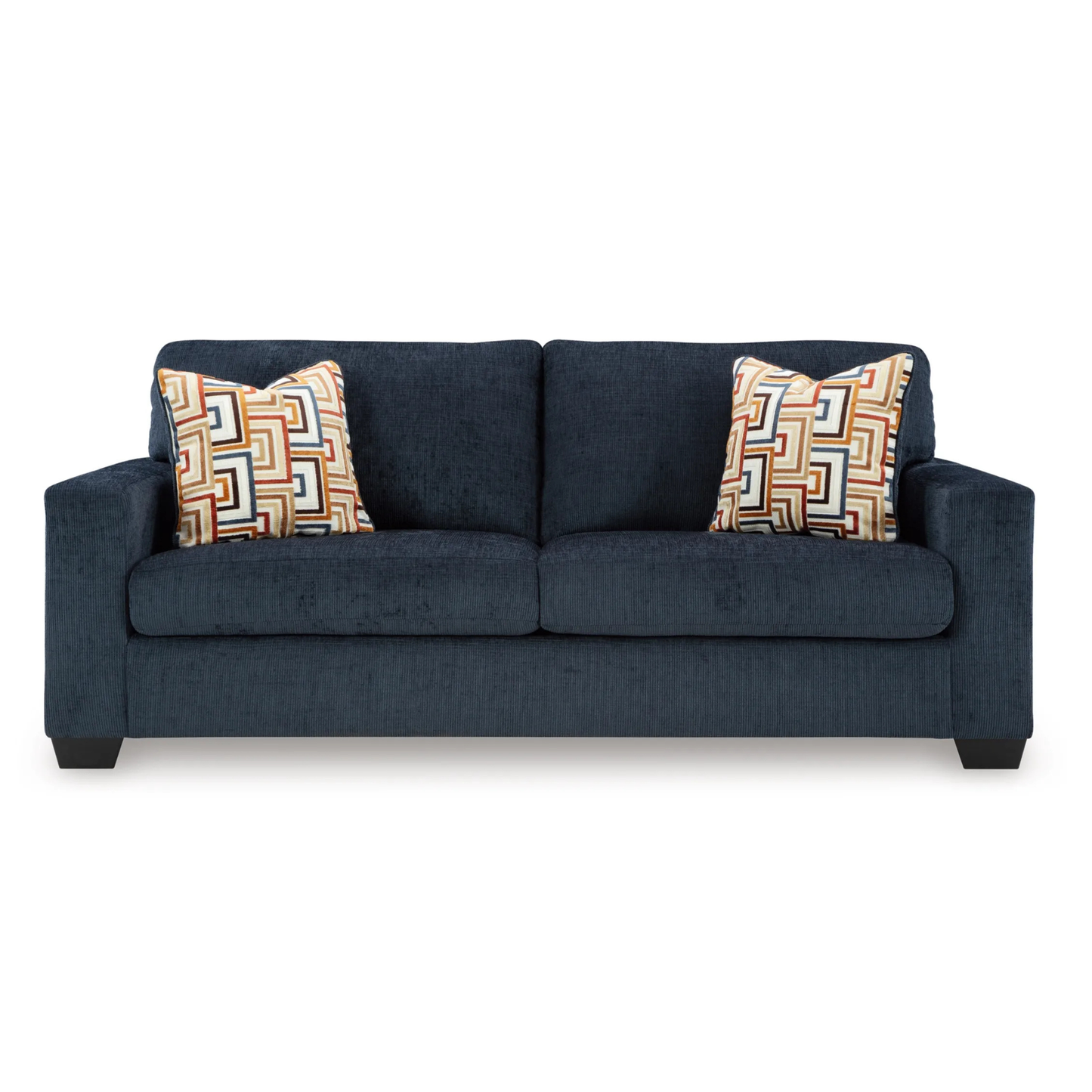 Gio Italia Amalfi Queen Fabric Sleeper Sofa with Accent Pillows