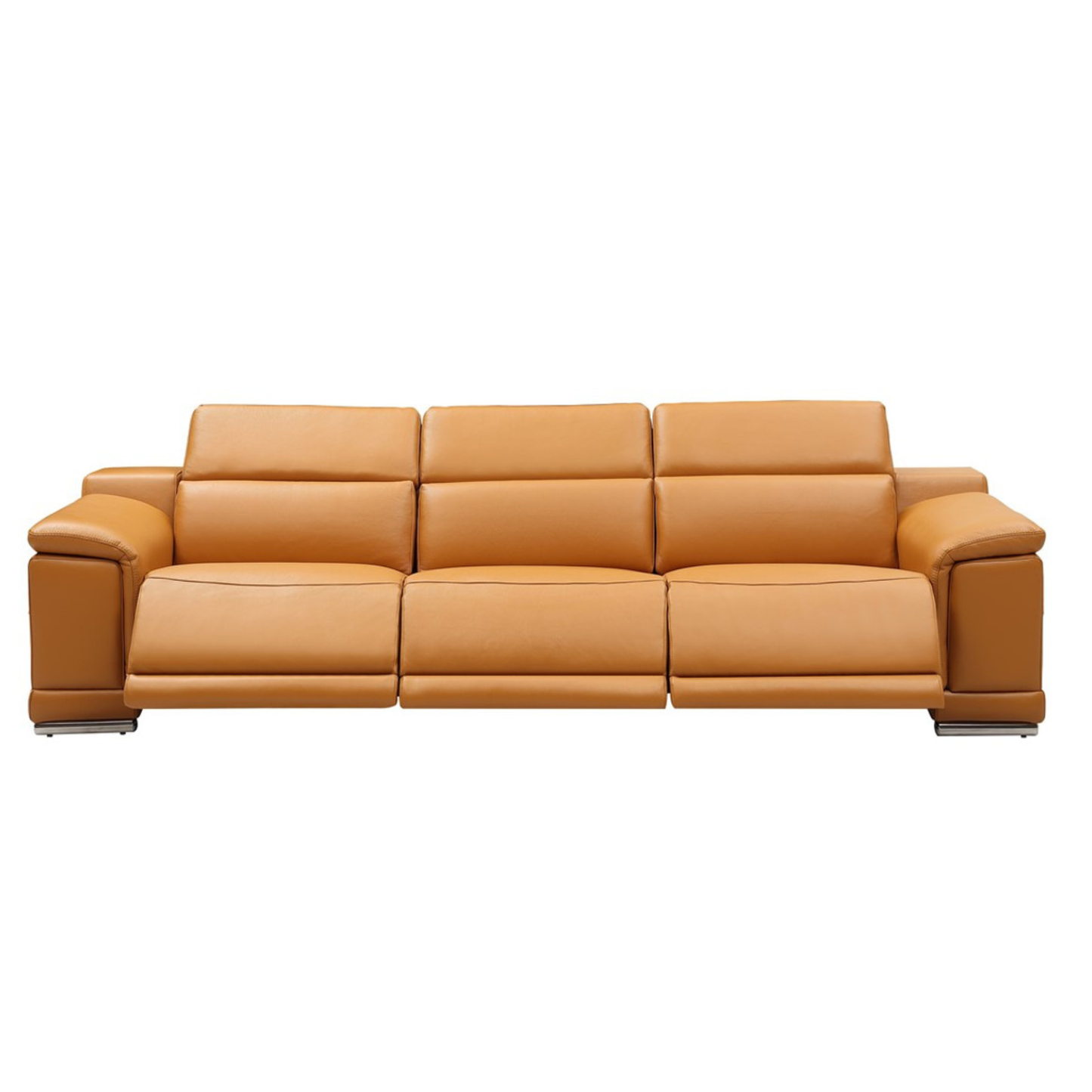 Gio Italia Haviano 3 Seater Leather Power Recliner Sofa
