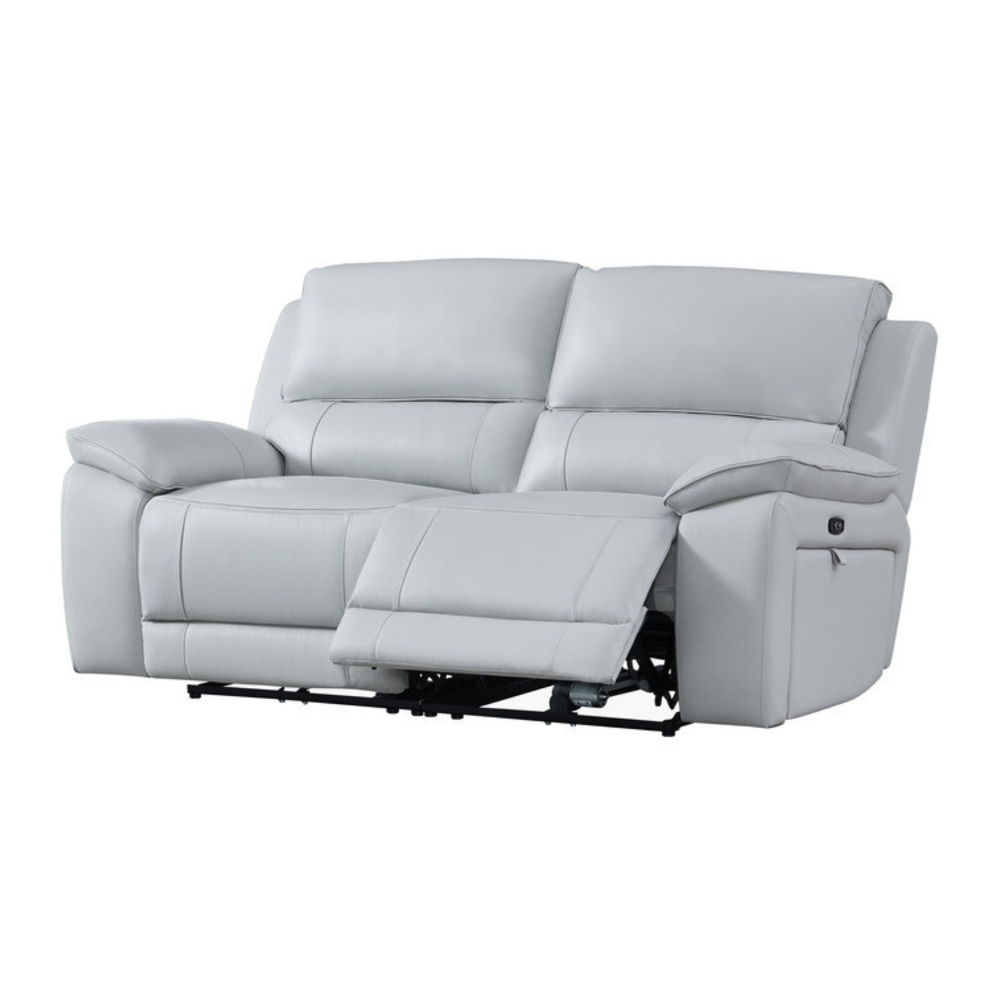 Gio Italia Hestino Leather Power Recliner Loveseat