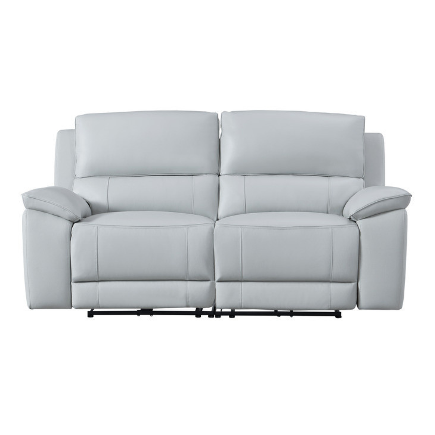 Gio Italia Hestino Leather Power Recliner Loveseat