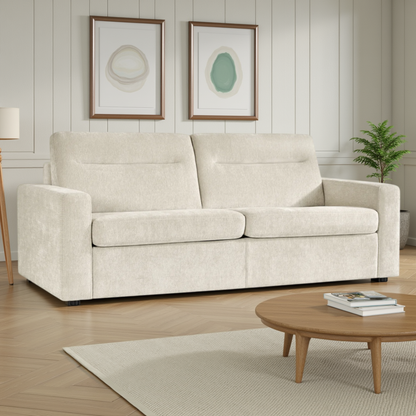 Gio Italia Jamie Fabric And Leather Queen Sleeper Sofas-comfortdesignfurniture