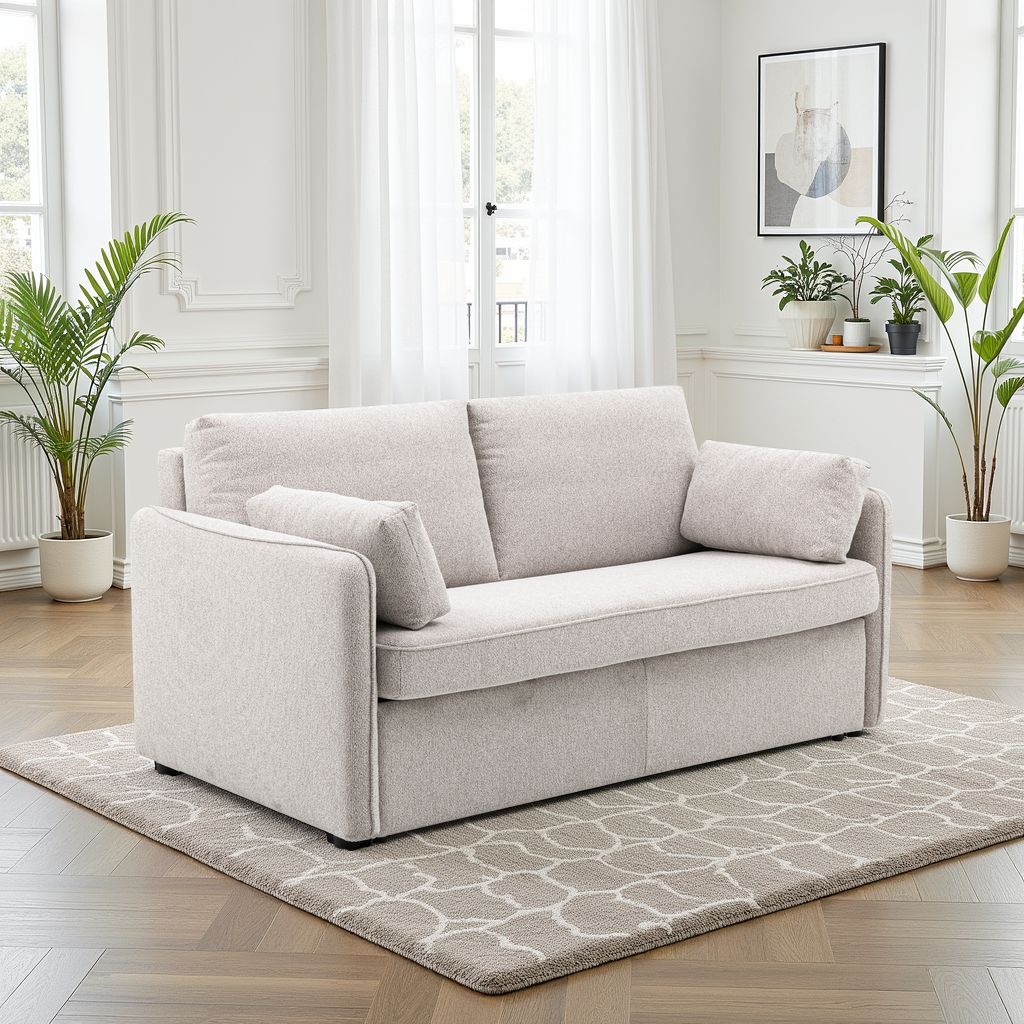 Gio Italia New York Sleeper Sofa with Memory Foam