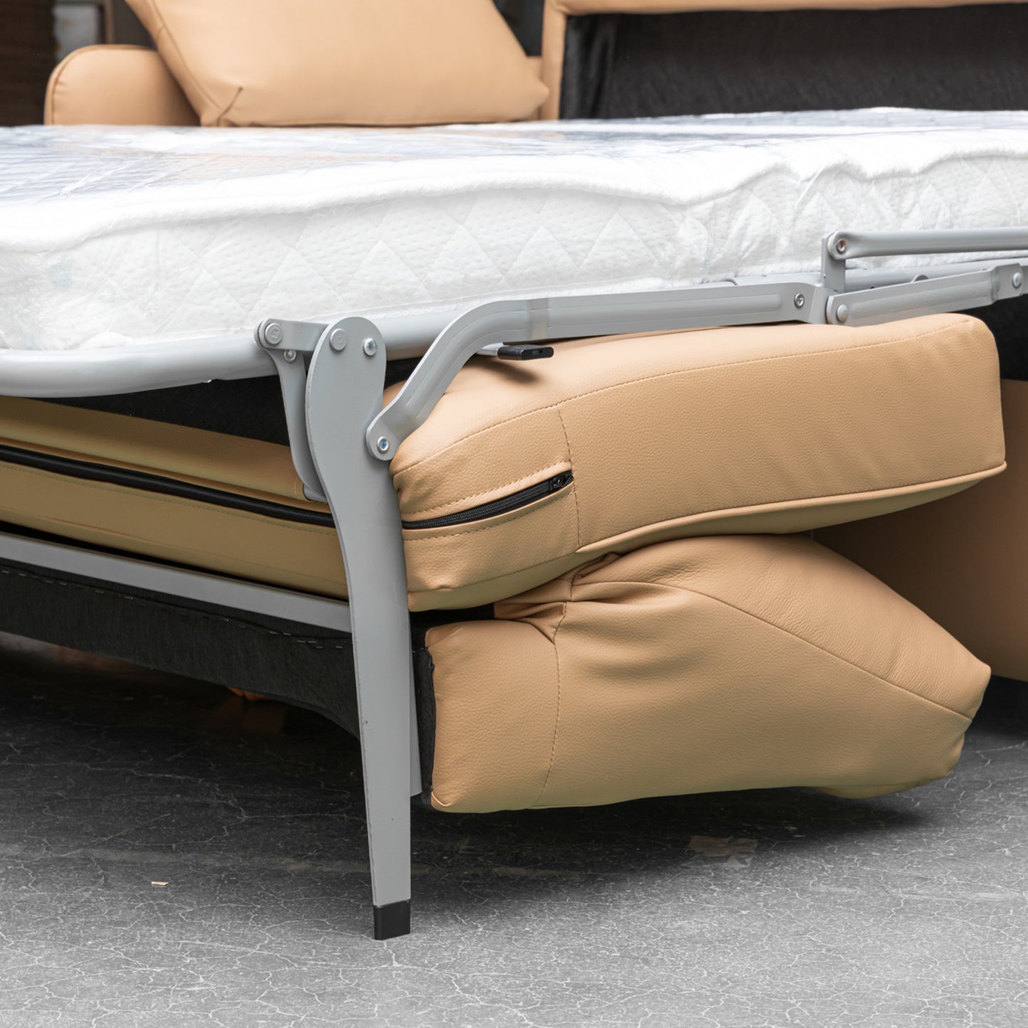 Gio Italia New York Sleeper Sofa with Memory Foam