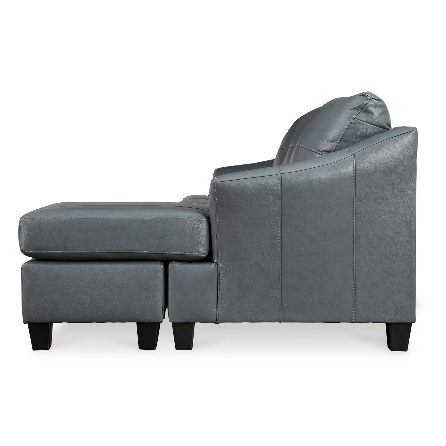 Gio Italia Geneva Leather Sectional Sofa with Chaise-Comfortdesignfurniture